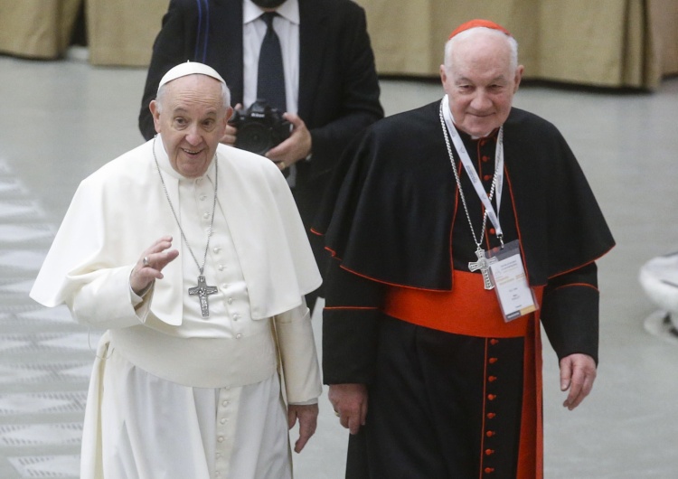 Od lewej: papież Franciszek, kard. Marc Ouellet Kard. Ouellet: Nie celibat winny jest nadużyciom, a
