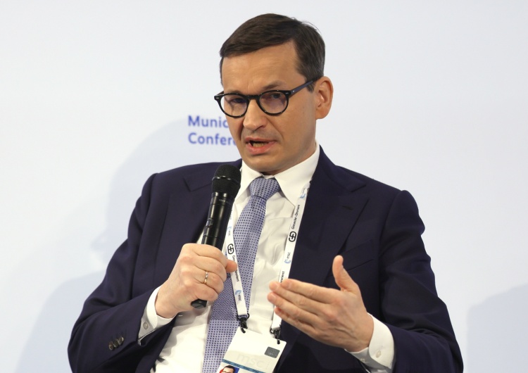 Mateusz Morawiecki Premier Mateusz Morawiecki zabiera głos po decyzji Władimira Putina