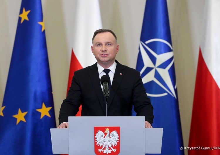 Prezydent Andrzej Duda zabiera głos po decyzji Władimira Putina