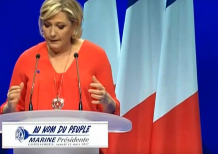Marine Le Pen Francja. „Niezwykle godny pożałowania akt”. Le Pen potępiła decyzję Putina