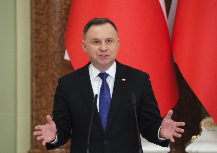 Prezydent RP Andrzej Duda Prezydent Duda: „Mamy do czynienia z gwałtem na suwerennym i niepodległym państwie”