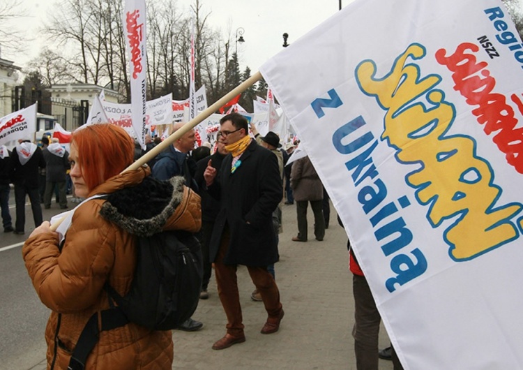  Polska Solidarność jest razem z Wami