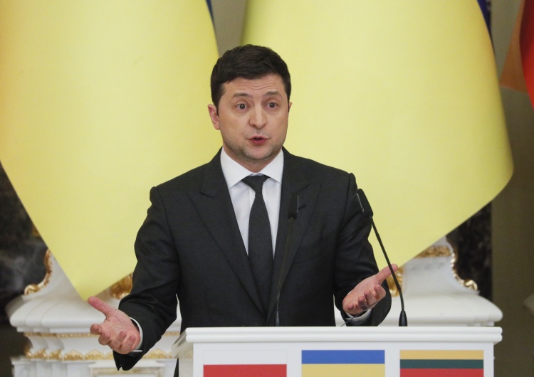 Wołodymyr Zelenski Erdoğan, Macron, von der Leyen. Zełenski: „Tworzymy koalicję antyputinowską”