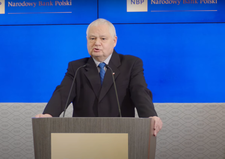 Prezes NBP Adam Glapiński Narodowy Bank Polski udzieli pożyczki Ukrainie. Chodzi o miliardy.