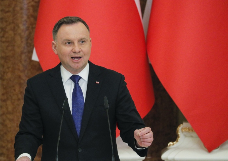 Prezydent RP Andrzej Duda Orędzie prezydenta Andrzeja Dudy. „Agresja rosyjska na Ukrainę to punkt zwrotny dla zachodniej wspólnoty”