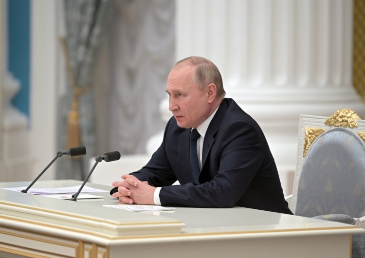 Władimir Putin Putin wzywa ukraińskich żołnierzy do puczu. Korespondent „Guardiana”: „Stracił wątek” [WIDEO]