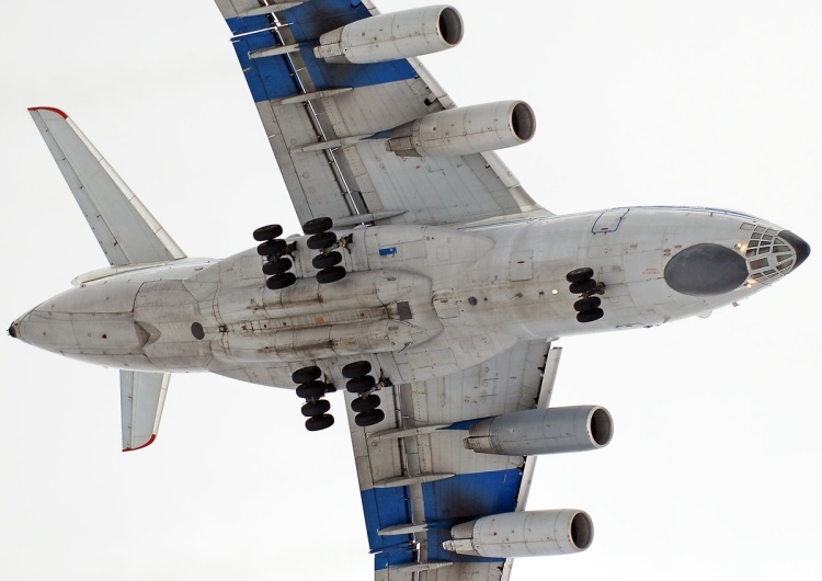 Ił-76 Ukraińskie siły zbrojne: Zestrzeliliśmy rosyjskiego Iła-76 z desantem spadochroniarzy