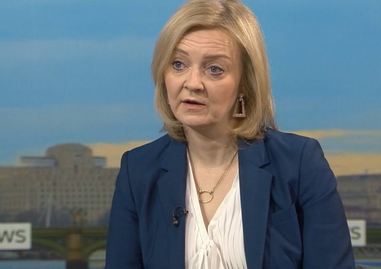 Minister spraw zagranicznych Wielkiej Brytanii Liz Truss Szefowa brytyjskiego MSZ: