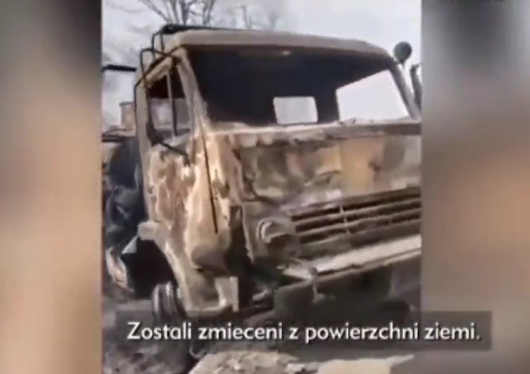zniszczony rosyjski sprzęt wojskowy „To jest jakaś masakra”. Relacja rosyjskiego żołnierza z Ukrainy [WIDEO]