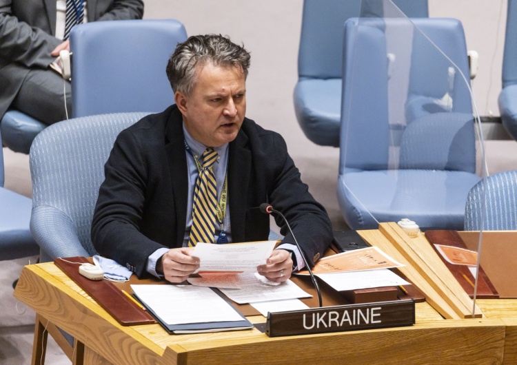 Ambasador Ukrainy przy ONZ Serhij Kysłycia Ambasador Ukrainy: