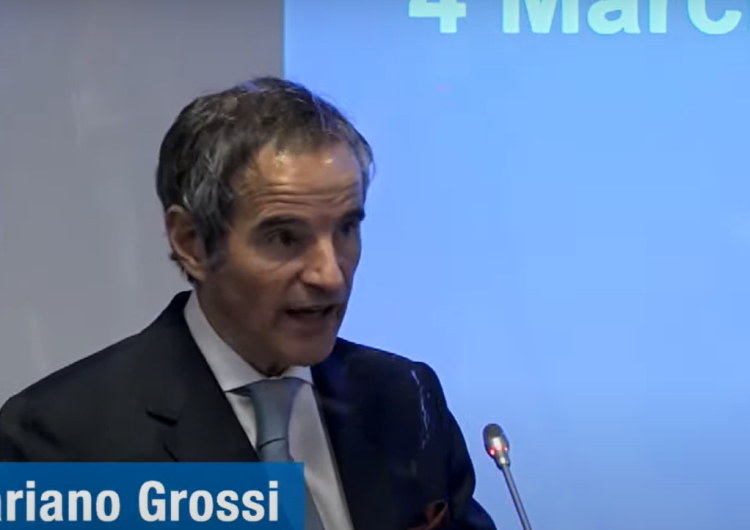 Rafel Grossi, prezes IAEA Międzynarodowa Agencja Energii Atomowej: Nie ma zagrożenia związanego z elektrownią w Zaporożu
