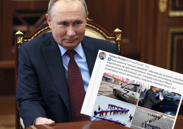 Władimir Putin Wstrząsające. Rosja: Akcje poparcia dla „operacji specjalnej” na Ukrainie w całym kraju