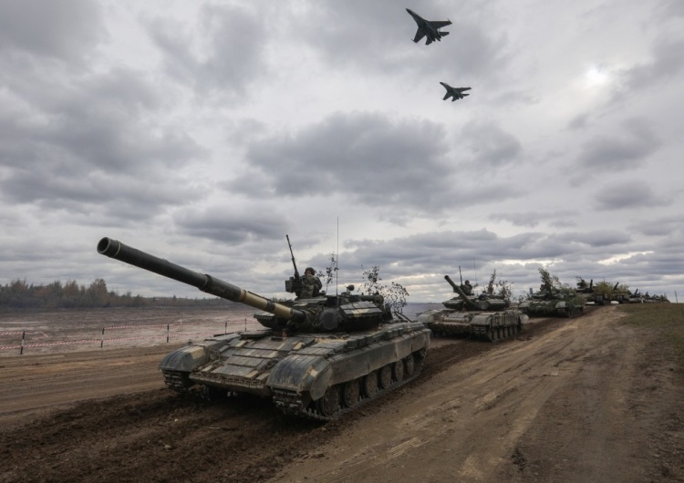 Ukraińskie czołgi T-64 i samoloty SU-27 Ukraińcy w regionie Charkowa przepędzili Rosjan do granicy?
