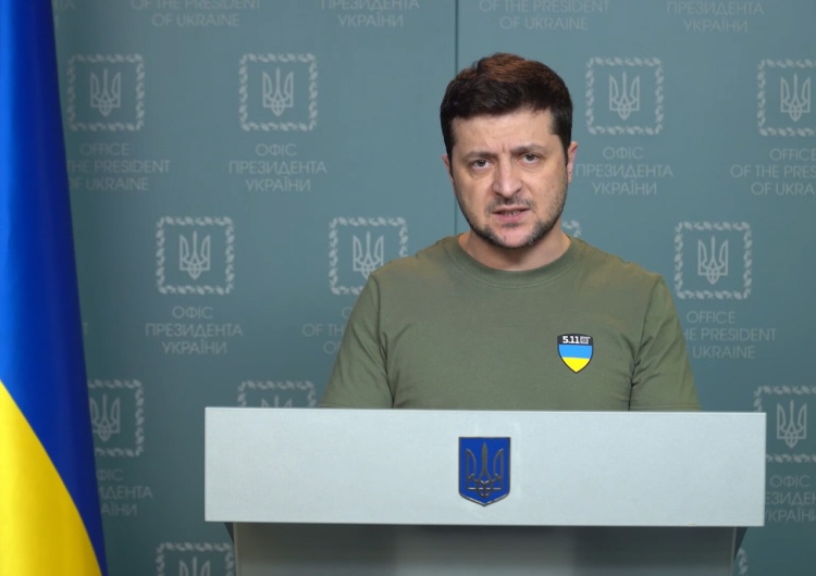 Wołodymyr Zełenski Prezydent Ukrainy: Rosyjscy jeńcy zaczęli mówić. Widzieliśmy dokumenty, mapy, plany