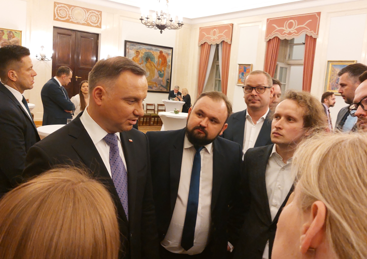 M. Kosiński: Poprosiłem pana prezydenta o przekazanie prezydentowi Zełenskiemu wyrazów szacunku i wsparcia od Solidarności