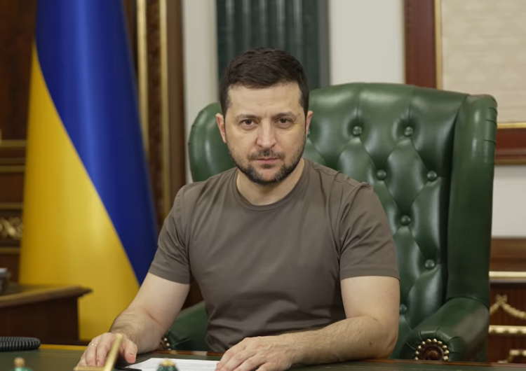 Wołodymyr Zelenski Wołodymyr Zełenski do Rosjan: Zbrodnie zostaną rozliczone [wideo]
