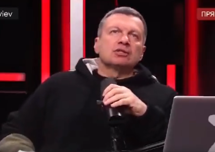 Sołowjow Propagandysta Kremla: „Jeśli uważacie, że zatrzymamy się na Ukrainie, to pomyślcie trzysta razy. NATO ma się cofnąć” [WIDEO]