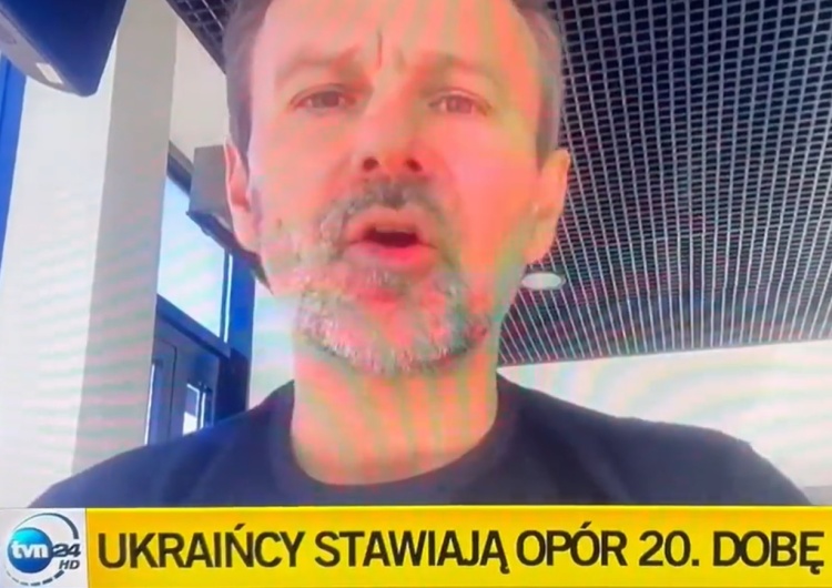 Swiatosław Wakarczuk w TVN24 Co za pech. Transmisja w TVN24 przerwana, kiedy Swiatosław Wakarczuk dziękował Polsce i Polakom [WIDEO]