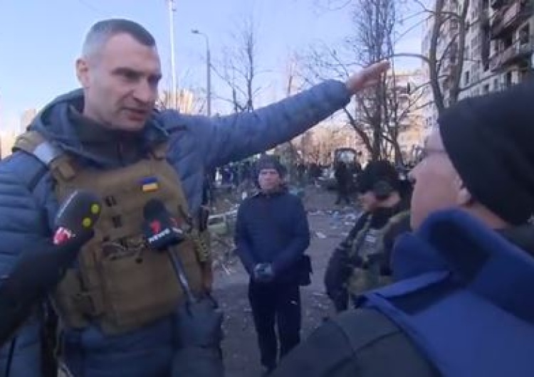  [wideo] „G*wno prawda!” Witalij Kliczko ostro odpowiedział dziennikarzowi