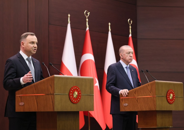 Andrzej Duda i Recep Erdogan Jest oświadczenie Andrzeja Dudy po spotkaniu z Recepem Erdoganem [VIDEO]