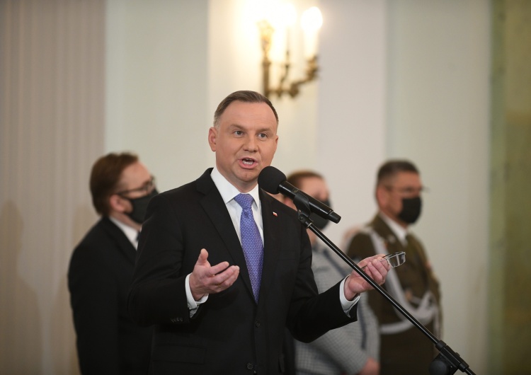 Andrzej Duda po podpisaniu Ustawy o Obronie Ojczyzny Prezydent: obchody 41. rocznicy Bydgoskiego Marca nabrały wyjątkowego kontekstu z powodu wojny na Ukrainie