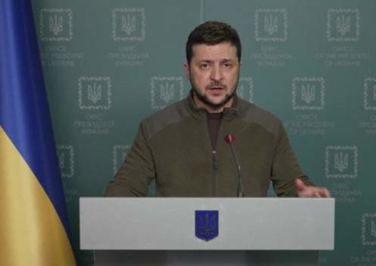 Prezydent Ukrainy Wołodymyr Zełenski „Nie bądźcie sponsorami rosyjskiej machiny wojennej”. Zełenski z mocnym apelem do Niemców