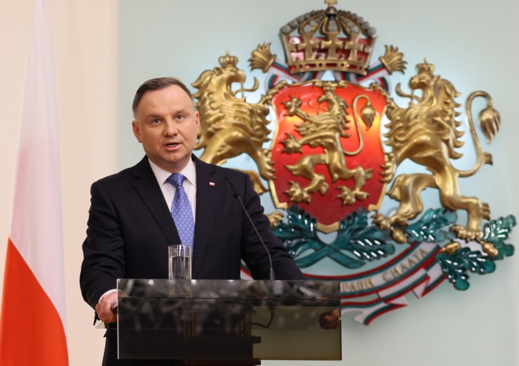 Andrzej Duda Prezydent Duda: Rosyjska armia zachowuje się jak niemieckie SS