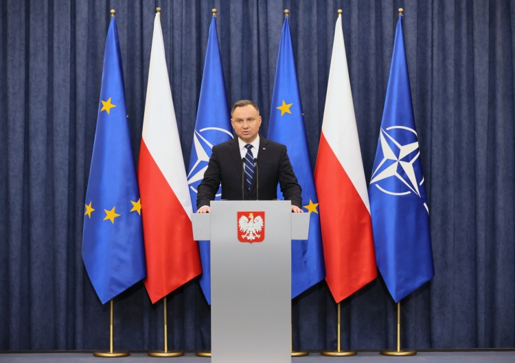 Andrzej Duda Prezydent Duda: My wiemy, co to znaczy atak ze strony rosyjskiej armii, bo nasi dziadkowie i pradziadkowie to przeżyli