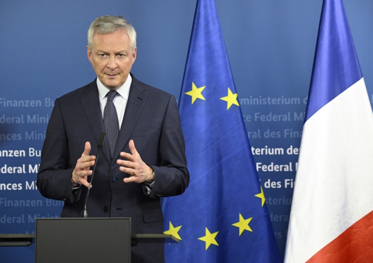 Bruno Le Maire Francuski minister gospodarki: Francja i Niemcy przygotowują się do wstrzymania importu gazu z Rosji