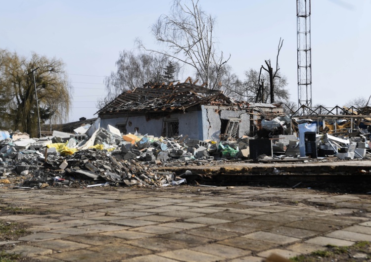 Zniszczenia na Ukrainie 