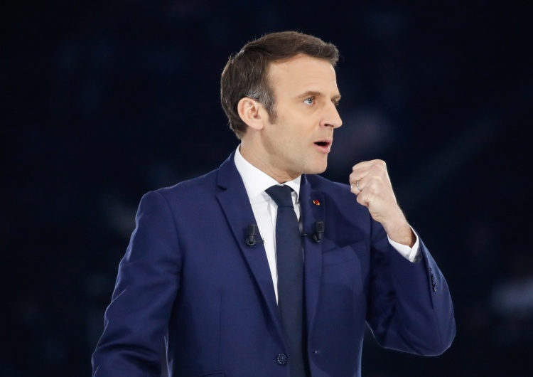 Emmanuel Macron Emmanuel Macron chce embarga na rosyjską ropę i węgiel