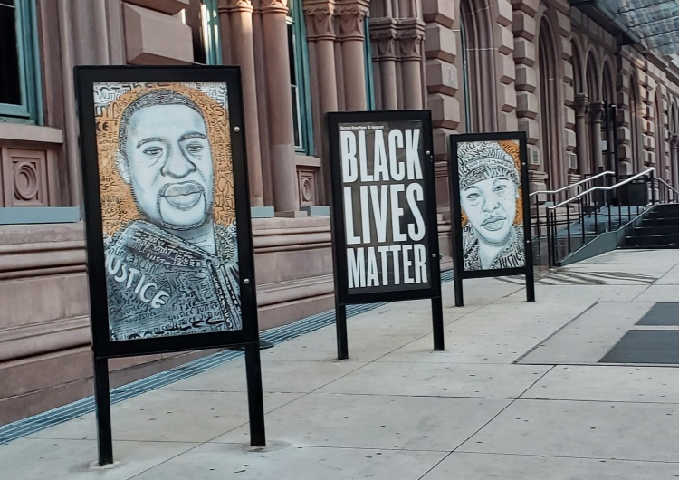 Materiał ruchu Black Lives Matter