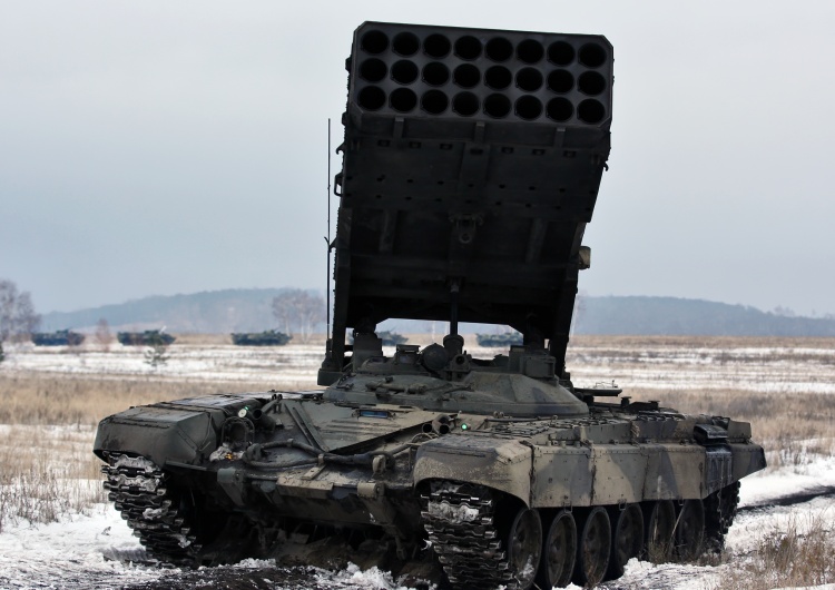 ТОS-1А Ukraina. Władze: Obrońcy użyli przeciwko Rosjanom ich własnej broni termobarycznej