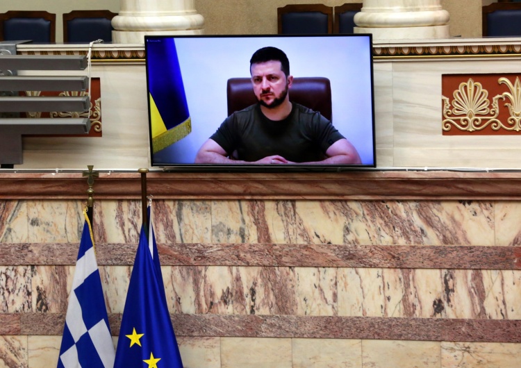 Wołodymyr Zelenski Prezydent Zełenski: Mariupol to nowe Termopile. Kto próbuje nas zniszczyć, zawsze przegra