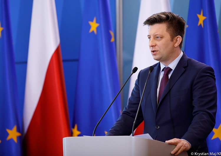 Szef Kancelarii Prezesa Rady Ministrów Michał Dworczyk „Dopóki nie zobaczę pieniędzy, nie uwierzę”. Minister nie przebierał w słowach