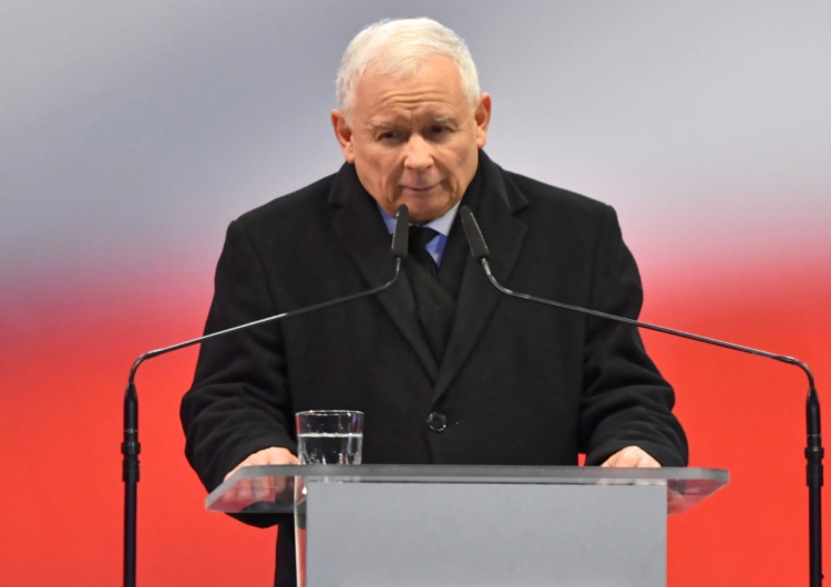 Prezes partii Prawo i Sprawiedliwość Jarosław Kaczyński Jarosław Kaczyński: Wielkie miasta w Polsce mogą być przedmiotem ataku