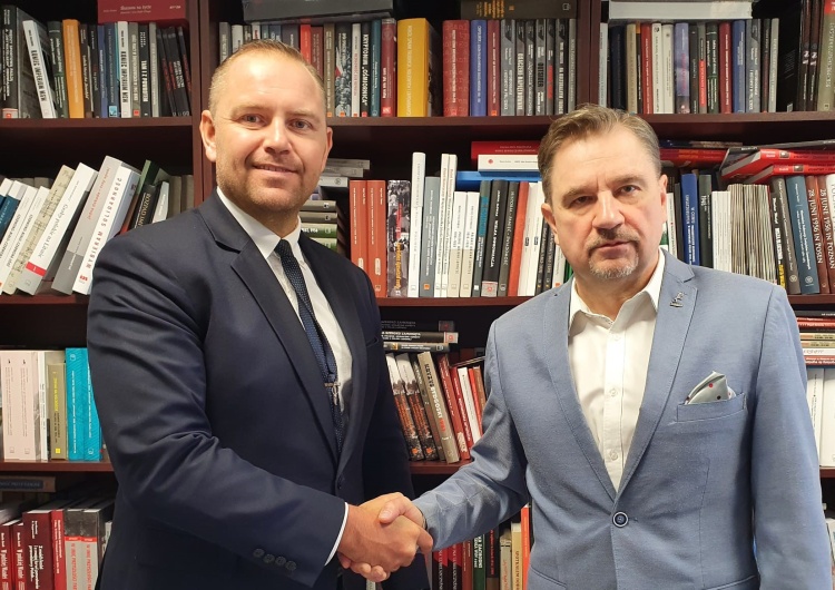 Piotr Duda spotkał się z Karolem Nawrockim. To pierwsze spotkanie od powołania nowego kierownictwa IPN-u