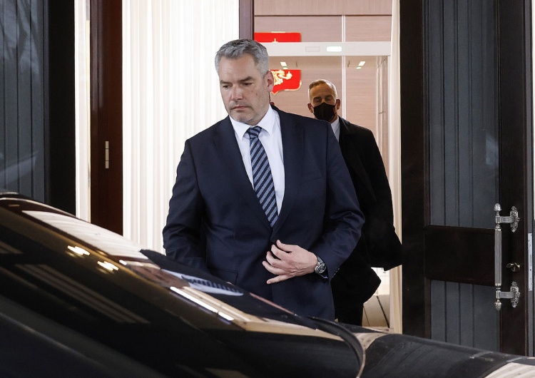 Karl Nehammer Kanclerz Austrii po rozmowach z Władimirem Putinem nie ma „optymistycznego wrażenia”