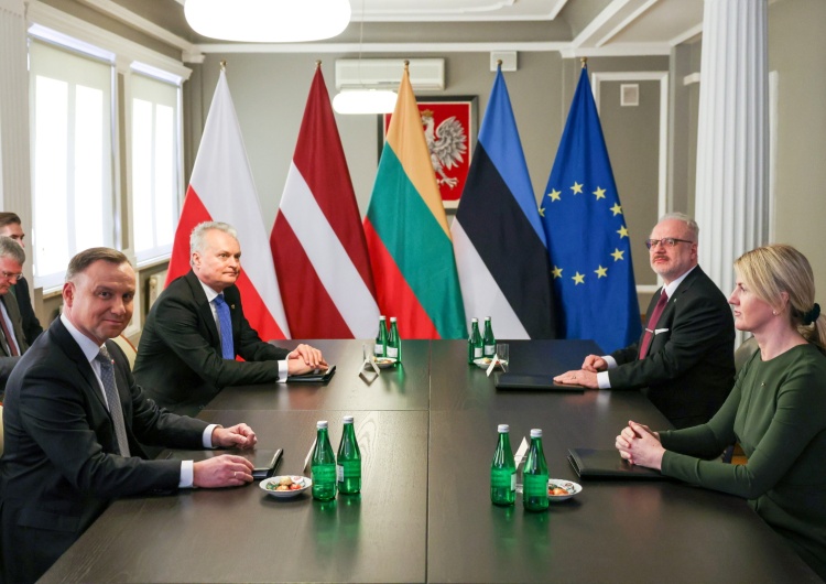 Prezydenci Polski, Litwy, Łotwy i Estonii dotarli na Ukrainę. Spotkają się z Wołodymyrem Zełenskim