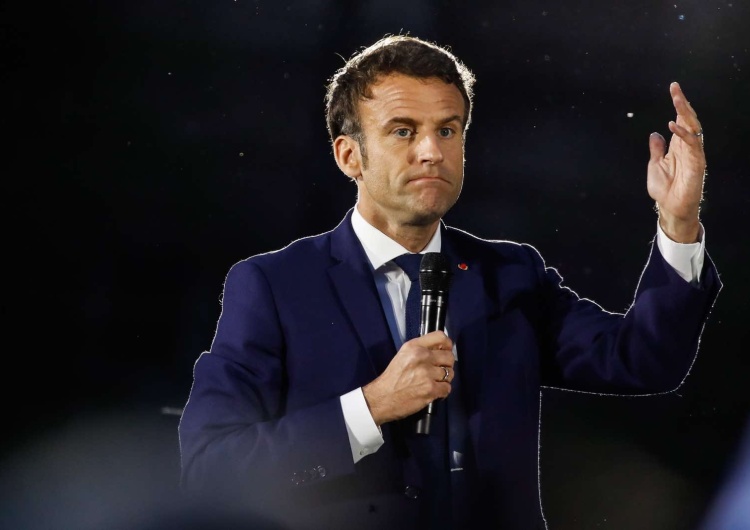 Macron nie chciał mówić o „ludobójstwie”, ale o „bratnich narodach”. MSZ Ukrainy reaguje