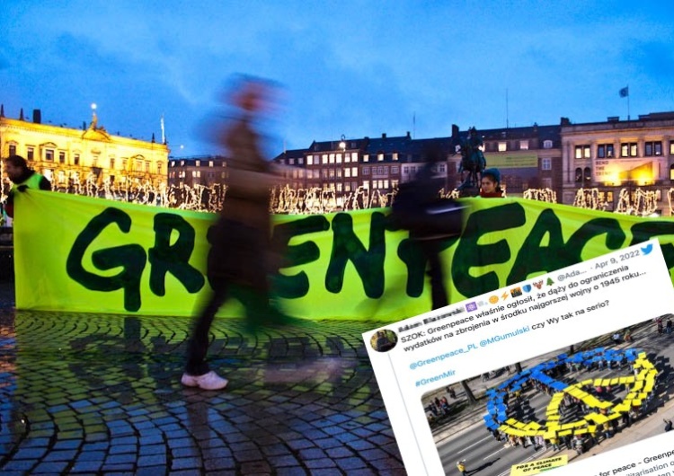  Na stronie Greenpeace EU Unit pojawił się tekst dot. wojny na Ukrainie. „Zawierał prorosyjskie i antynatowskie tezy”