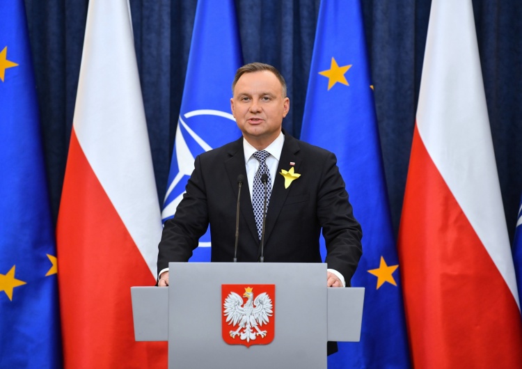 Prezydent RP Andrzej Duda Po rozmowie z Joe Bidenem. Prezydent Duda: Jeżeli Rosja wygra, będzie atakowała dalej