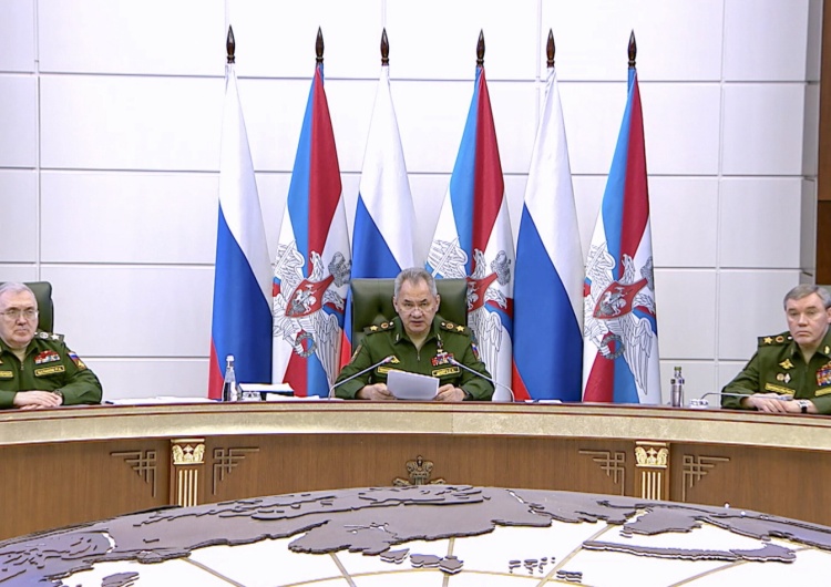 Konferencja rosyjskiego ministerstwa obrony Brytyjski wywiad: Cel Rosji jest jasny
