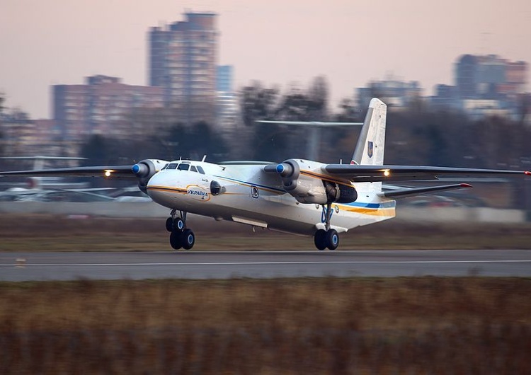 Rozbił się ukraiński samolot wojskowy An-26. Są ofiary i ranni