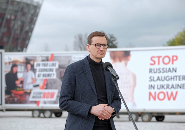 Mateusz Morawiecki Premier Morawiecki: Rozpoczynamy akcję pod hasłem „Stop Russia now!”