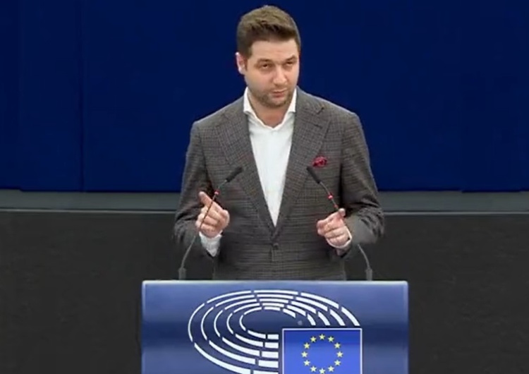 Patryk Jaki w PE Patryk Jaki w PE: Nie będziecie Polaków pouczali! [VIDEO]