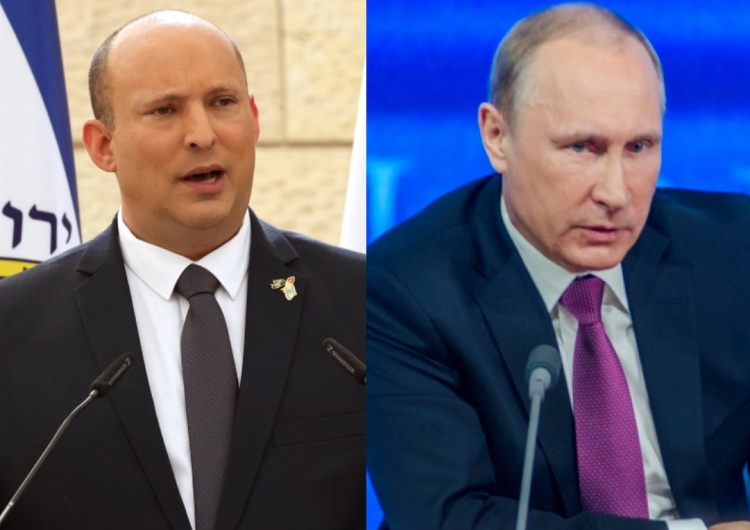 Naftali Bennett / Władimir Putin Putin przeprosił izraelskiego premiera za słowa Ławrowa. „Przyjął przeprosiny i podziękował”