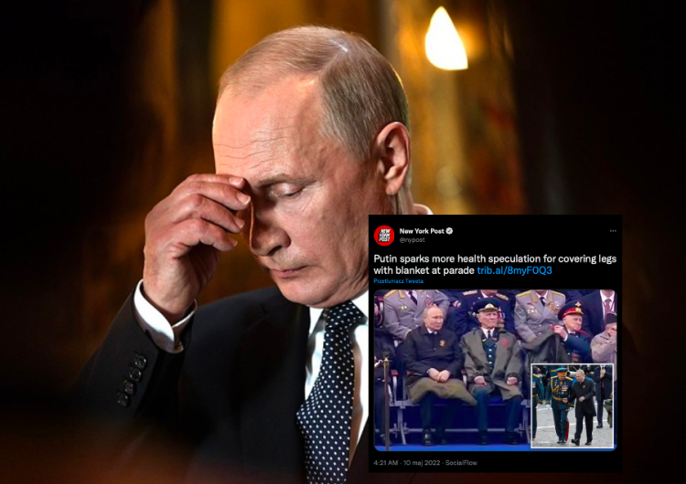 Nowe doniesienia o stanie zdrowia Putina! Sprawdzono nagrania z parady