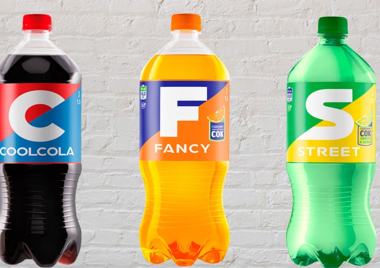  CoolCola, Fancy i Street. Tak Rosjanie próbują zastąpić Coca-Colę, Fantę i Sprite'a