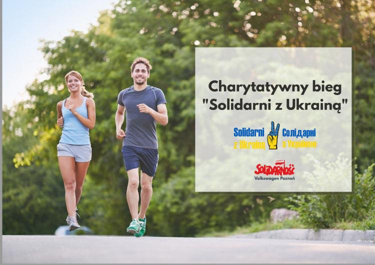 Charytatywny bieg „Solidarni z Ukrainą”